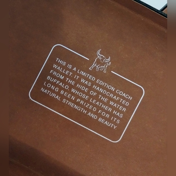 Coach Wallet "Special Order" Limited Edition - Picture 12 of 16